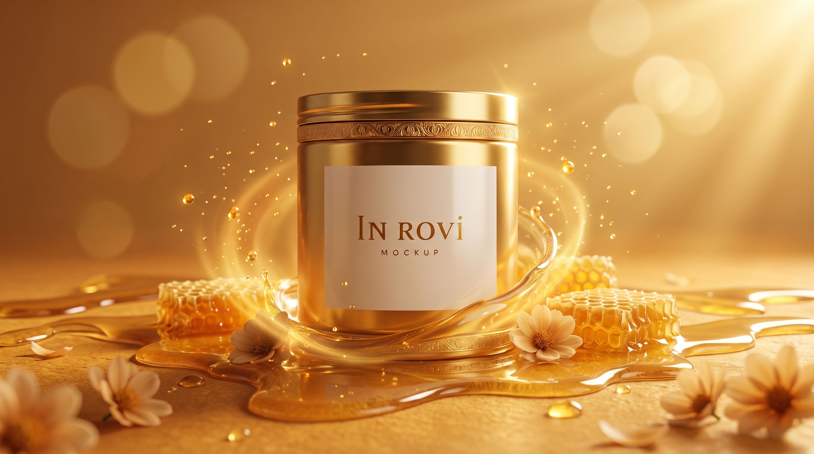 Honey Amber Glow